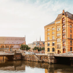 Die Alster in Hamburg