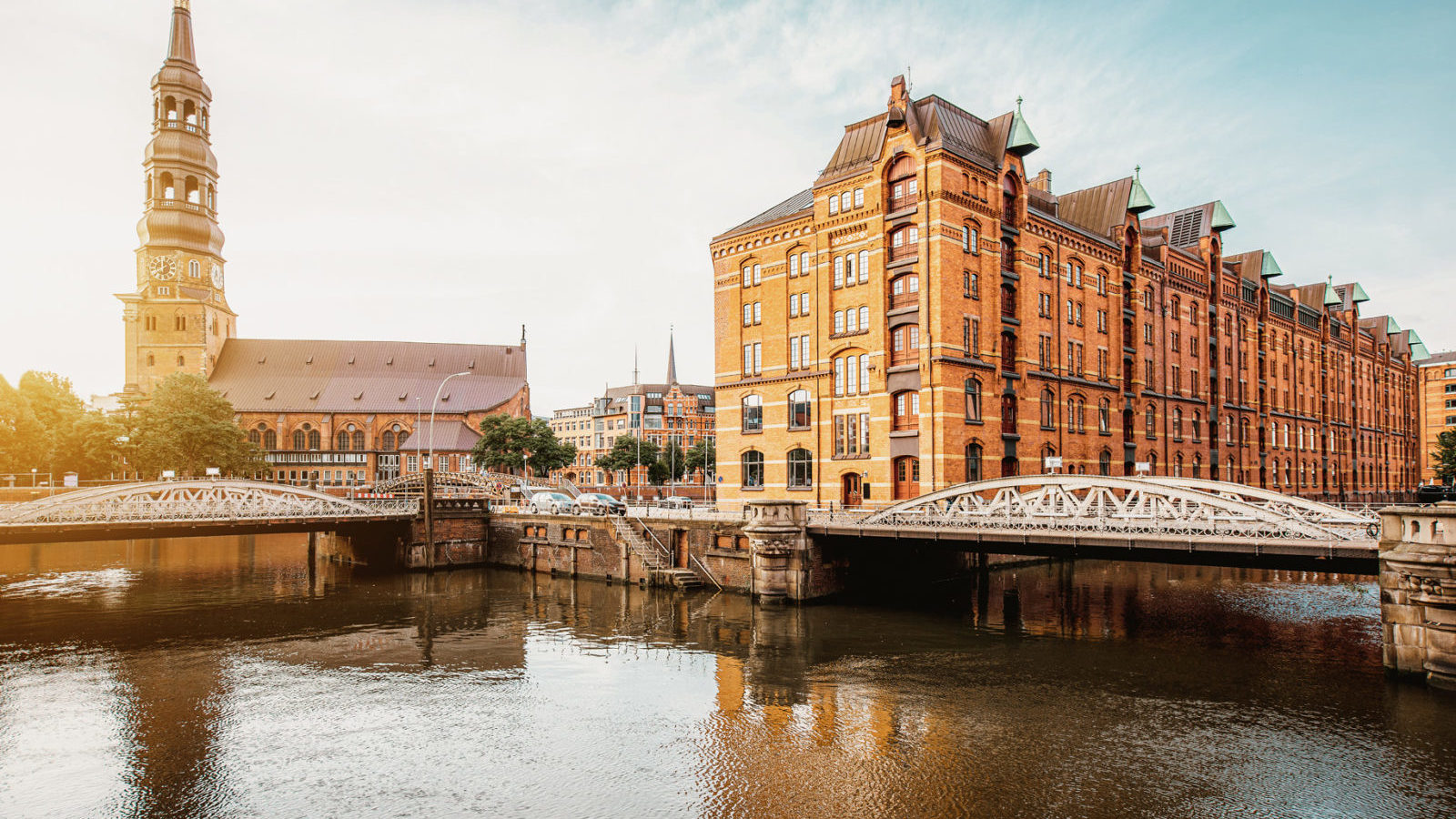 Die Alster in Hamburg